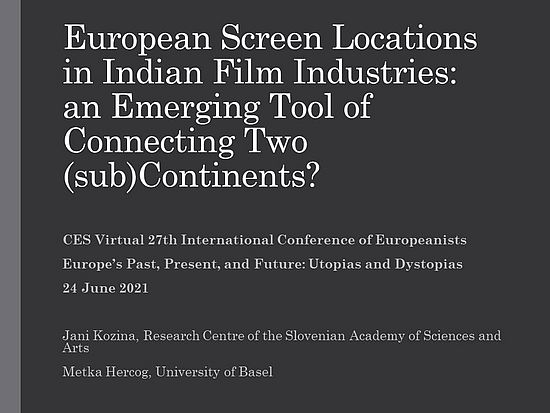 Presenting the results at the CES Virtual 27th International Conference